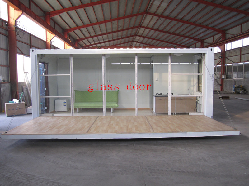 20ft' Steel Structure Flat Pack Container House (KXD-CH5)