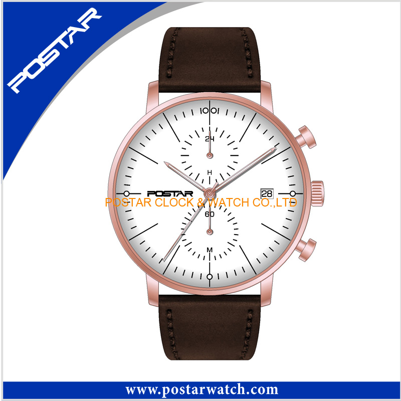 Classic Stainless Steel Fashion Custom OEM Men Gift Watch