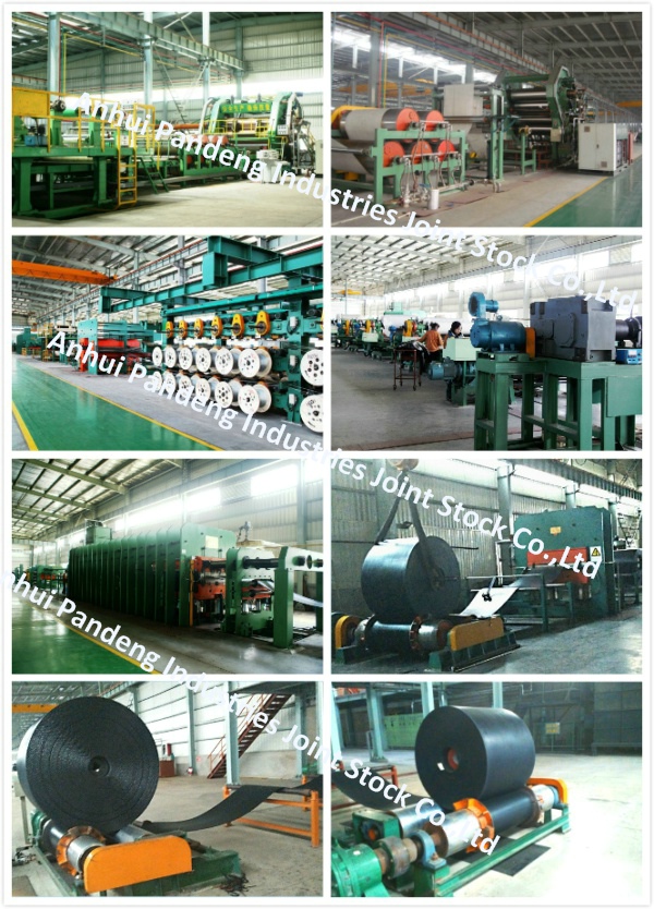 Coal Mining Flame Reistant Conveyor Belt with Pvg Textile Carcass