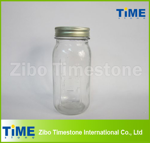 Hot Sale 1L Glass Mason Jar