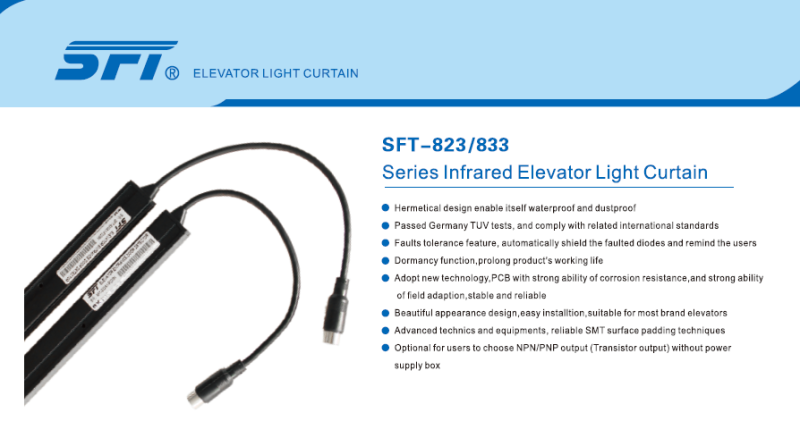 Sft Elevator Light Curtain (SFT-823) with CE CSA