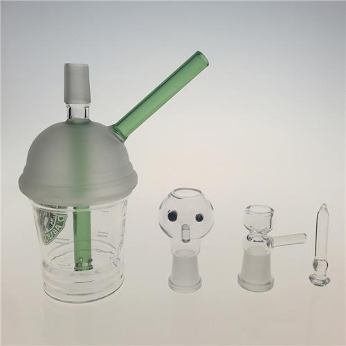 New Starbucks Cup Design Hookah Glass Smoking Water Pipes (ES-GB-356)