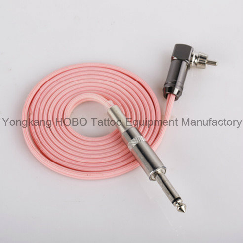 High Quality Tattoo Silicone Rubber Clipcord with 1/4'' Plug