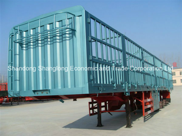 13 Meters Three Axles 50ton Cargo Box Trailer