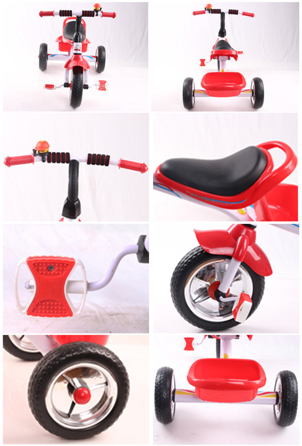 China Manufacturer Trike Toys Soft Seat Children Tricycle Factory Wholesale