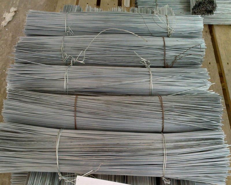 Black and Galvanized Straight Cut Binding Wire