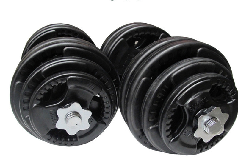 60kg Adjustable Cast Iron Dumbbell Set for Fitness