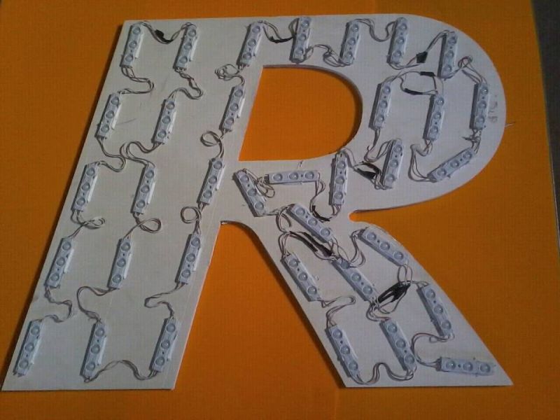 Acrylic Channel Letter with Vincy