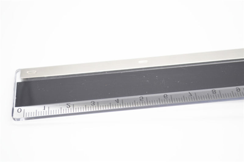 Color Plastic Ruler with Aluminum Side 2016 for Office Stationery