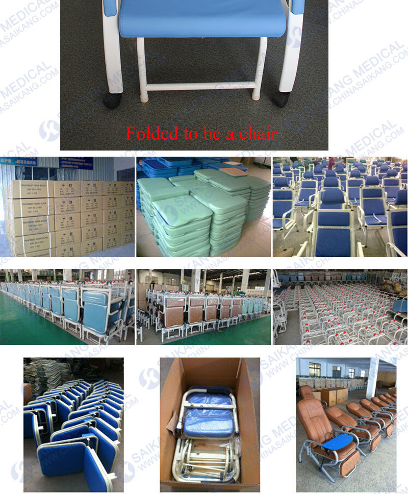 Hot Multi-Purpose Folding Accompanying Chair (CE/FDA/ISO)