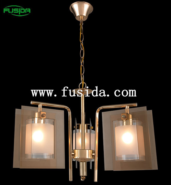 Clip Glass Chandelier Pendant Lighting (D-9110/5)