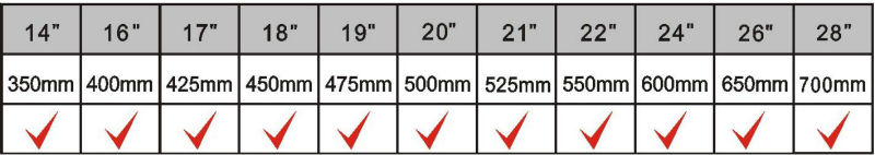 T190 Germany Patent Windshield Wiper Blades