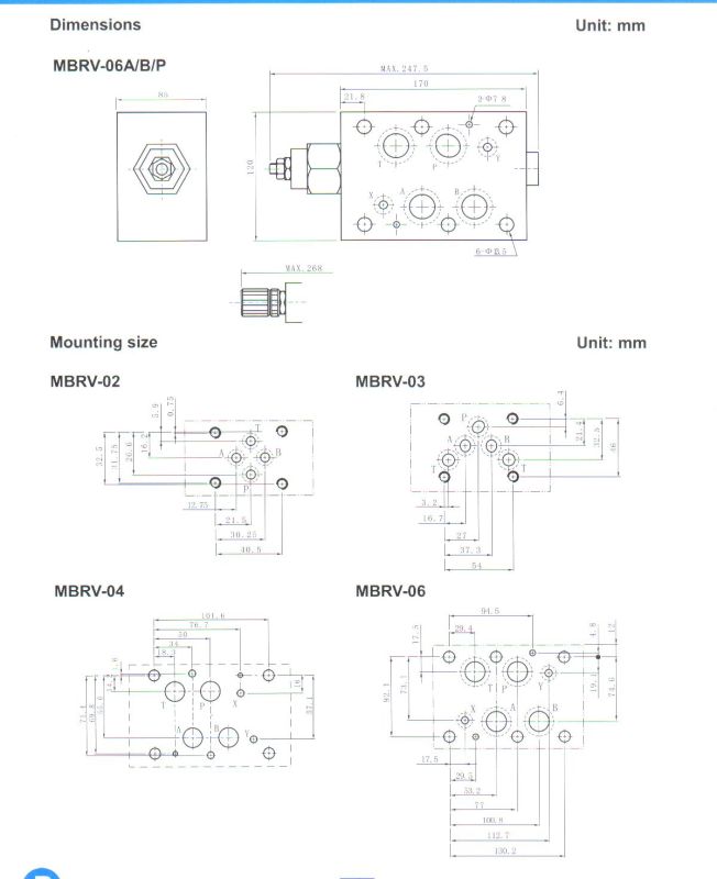 Mbrv Series Modular Reducing Valves