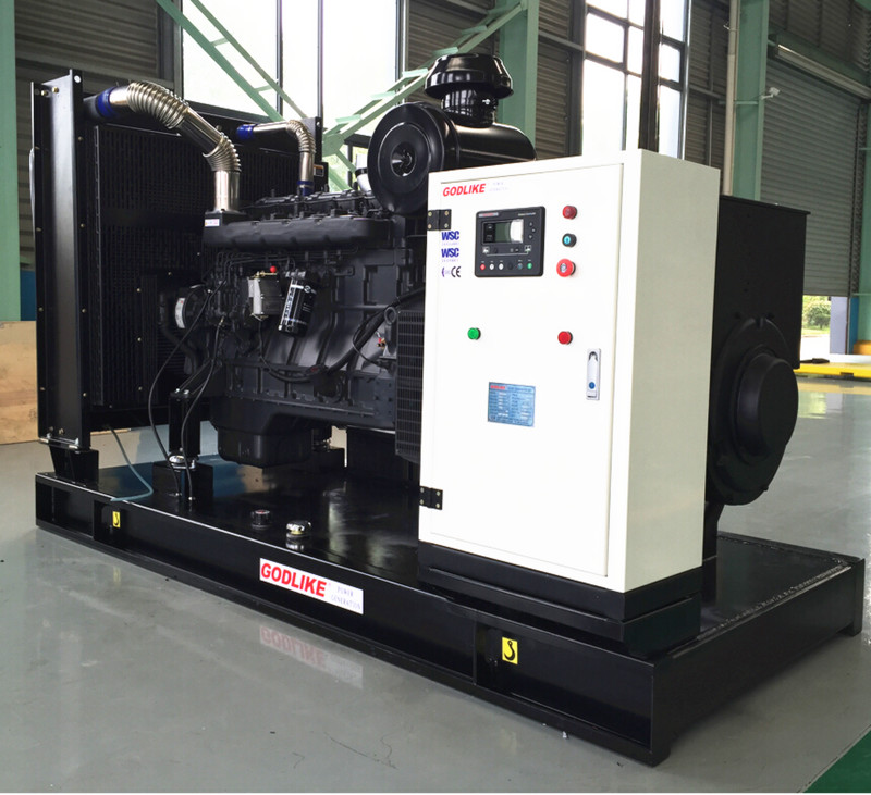 375kVA/300kw Shangchai Engine Open Type Diesel Generator Set