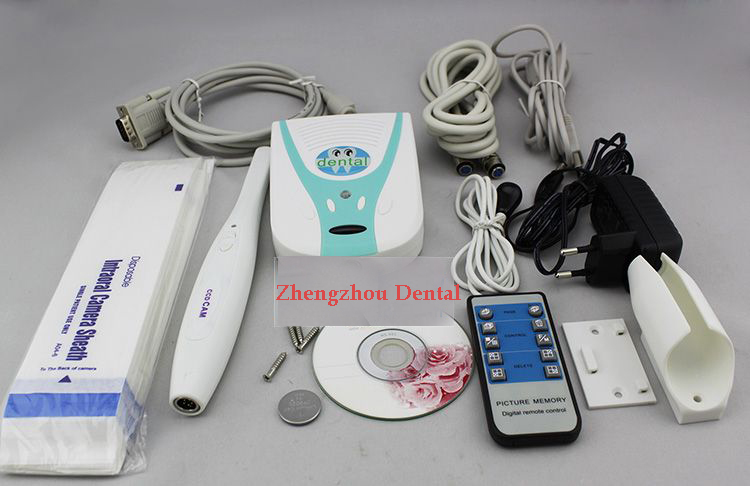 2.0 Mega Pixel Dental USB/VGA Type Wired Intra Oral Camera Dt750+360