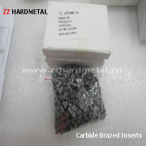 Tungsten Carbide Brazed Tips with High Quality