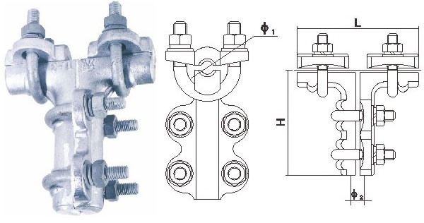 Tll Type Bolt Type T Connectors for Single Conductor