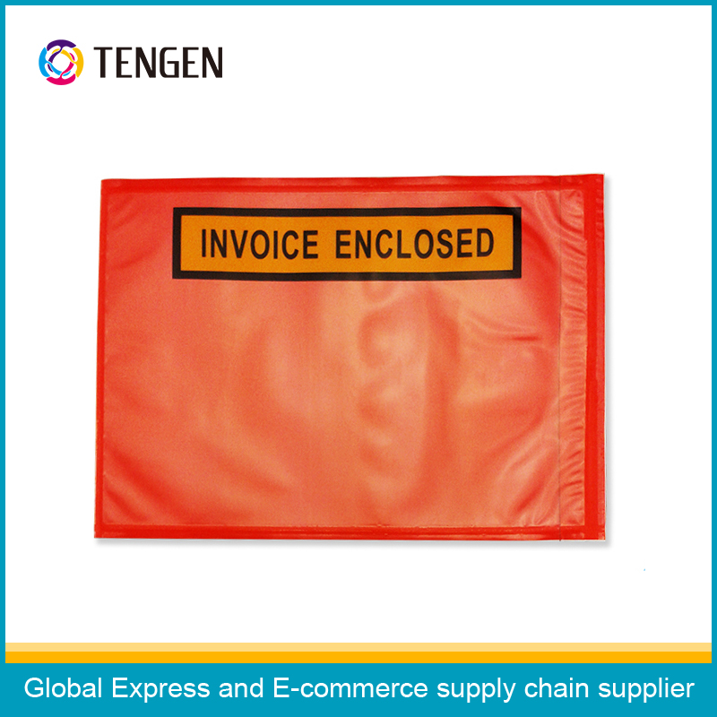 Plastic Enclosed Express Custom Mailing Packing List Envelope