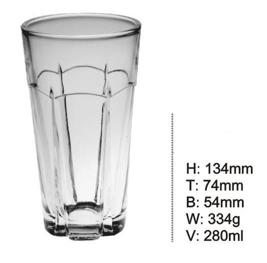 Glass Cup for Beer with High Quality Elegant Good Choice