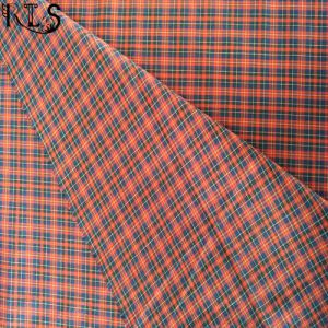 100% Cotton Poplin Yarn Dyed Fabric for Shirts/Dress Rls50-21po