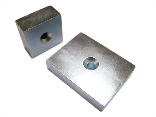 Blocks Permanent NdFeB Neodymium Magnets with Hole