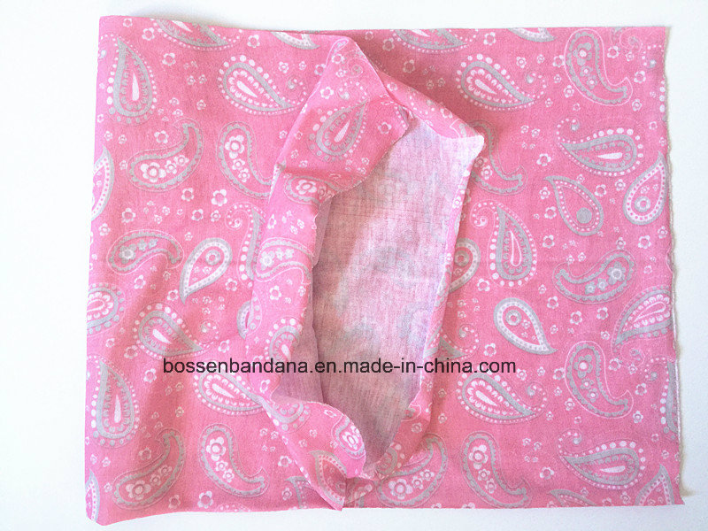 China Factory Customized Logo Printed Multifunctional Seamless Bandana