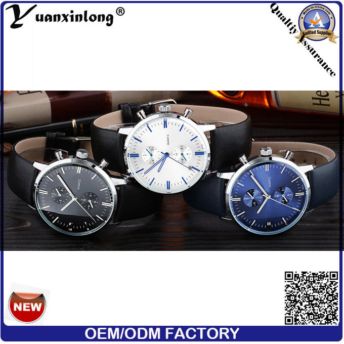 Yxl-067 Simple Design High Quality Watches Gold Plated Men's Business Wristwatch Promotional Men Watches