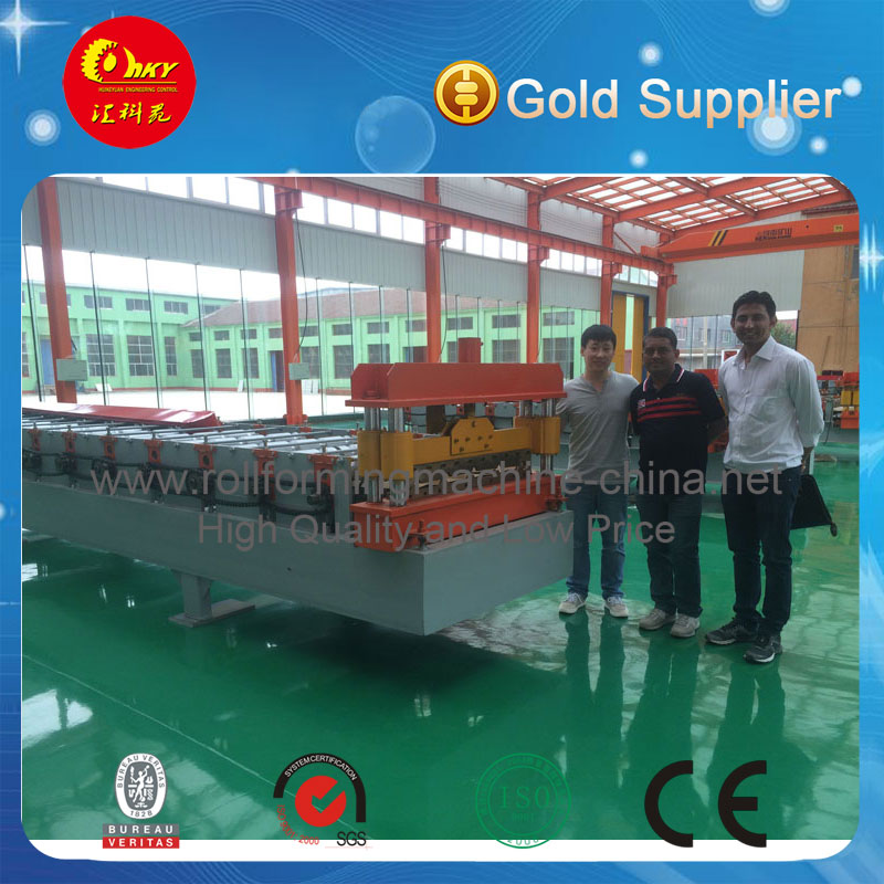 Hky Automatic Color Steel Roof Rolling Machine
