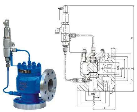 Pilot Operated Safety Relief Valve (GA46F/Y)