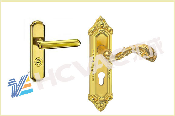 Door Lock PVD Vacuum Coating Machine Gold Plating Equipment