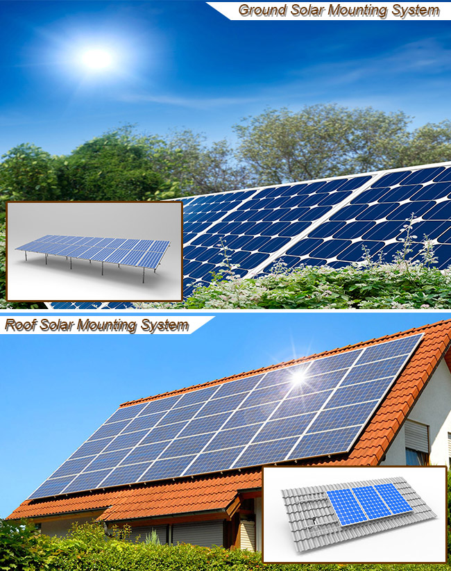 Green Power Aluminum Roof Solar Mounting (XL184)