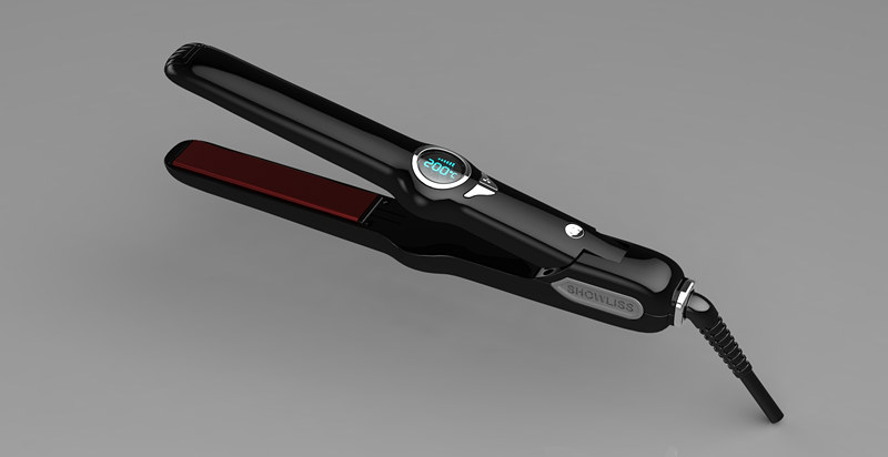 Professional Flat Iron by Showlis Best Ceramic Flat Iron for Any Grade Hair - High Heat and Comes in a Beautiful Designer GIF