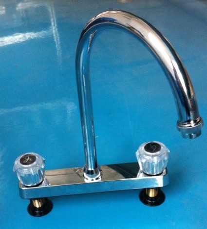 8-Inch Plastic Faucet with S/S Spout