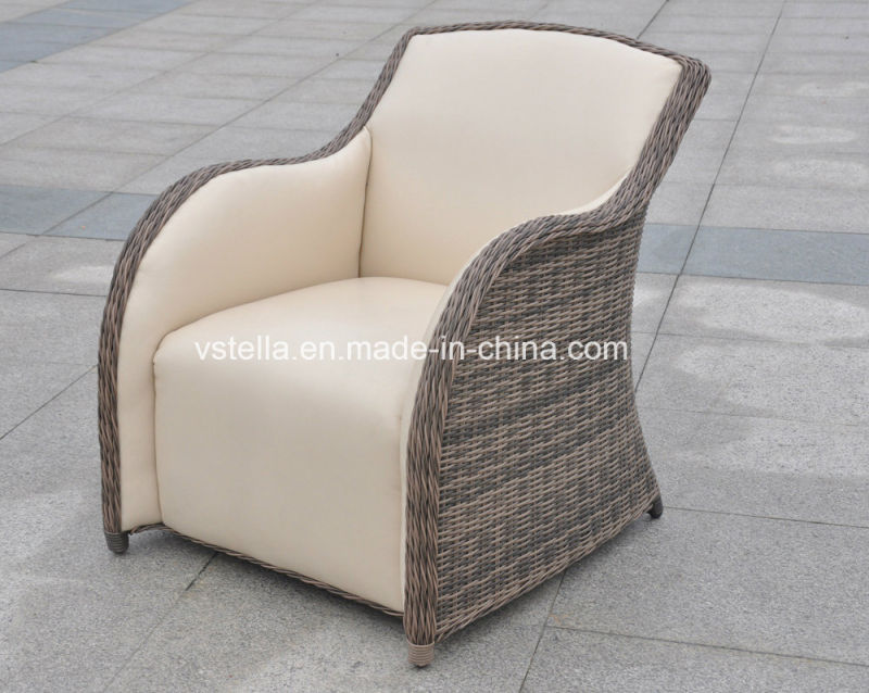 PU & Rattan Wicker Patio Outdoor Garden Sofa Set