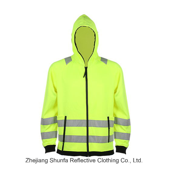 Sué Ter Encapuchado De Seguridad Safety Sweatshirt with En ISO 20471