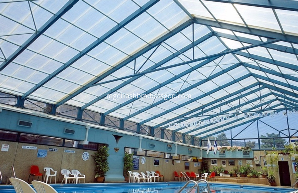 Fiberglass skylight roof panel