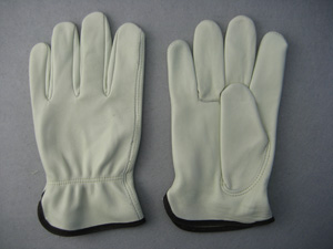 Goat Skin Leather Keystone Thumb Driver Glove