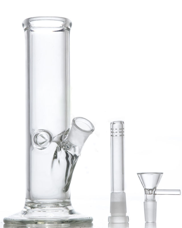 Straight Tube Water Tube Hookah Glass Smoking Water Pipes (ES-GB-319)