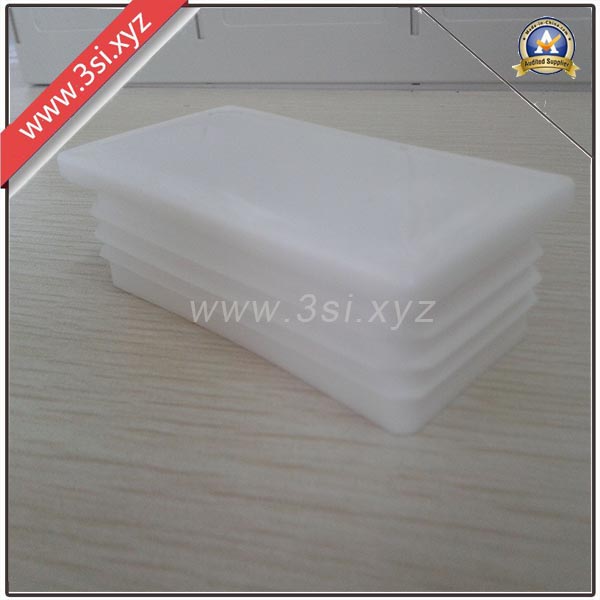 White Plastic LDPE Rectangle Furniture/Chair/Rack Caps and Inserts (YZF-H170)