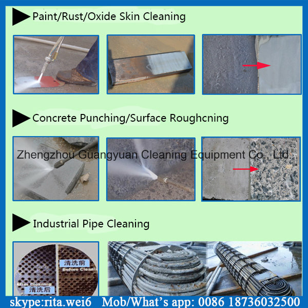 Concrete Cleaning Washer Wet Sandblasting High Pressure Cleaner