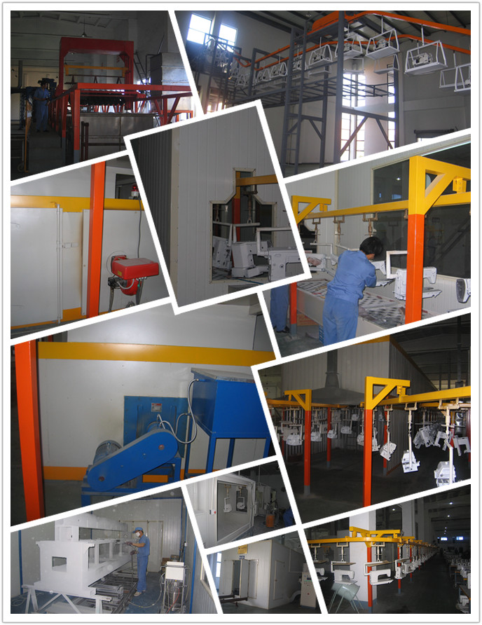 Conveyorized Powder Coating Equipment for Textile Machines