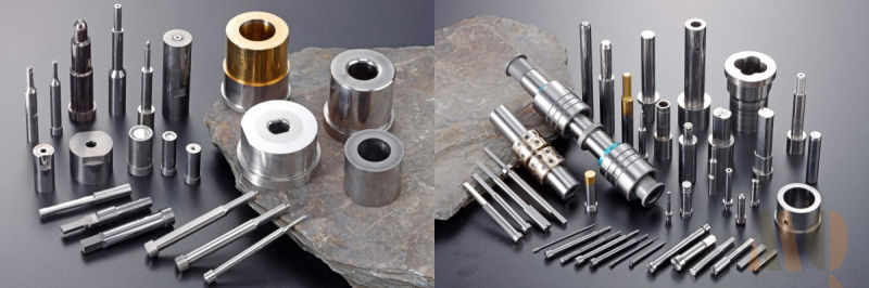 Customized Tungsten Carbide Round Corner Pins with Tin Coating