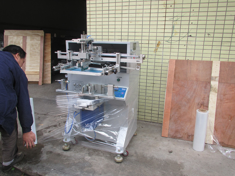 TM-500e Middle Size Cylinder Bottle Screen Printer