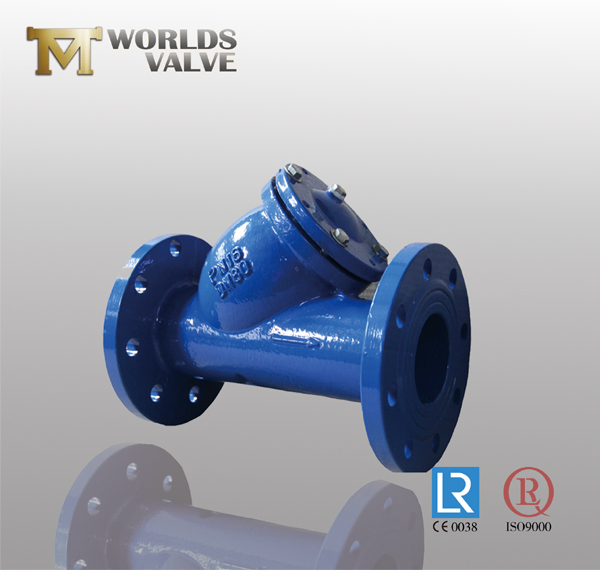 Flanged End Cast Iron Y Type Filter for Water (GL41-10/16)