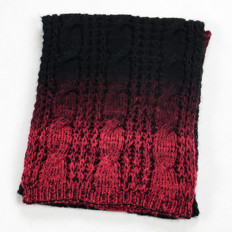 Female Gradient Acrylic Scarf M18-2