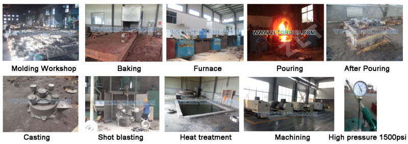 Sand Castings with Iron Stainless Steel Material