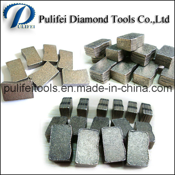 Diamond Saw Teeth Abrasive Stone Cutting Segment for Rocks Cutting