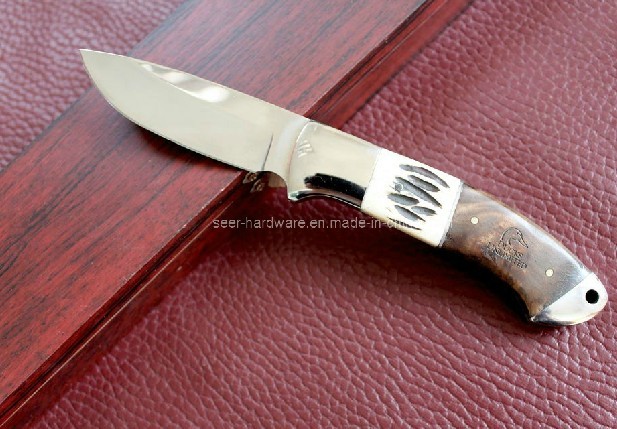 Wood Handle Fixed Knife (SE-0470)