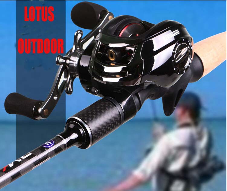 Fishing Rod Combo Black