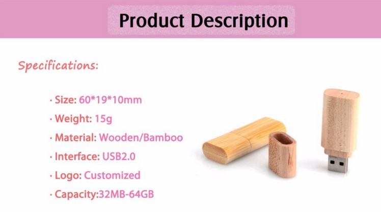 wooden usb flash drive